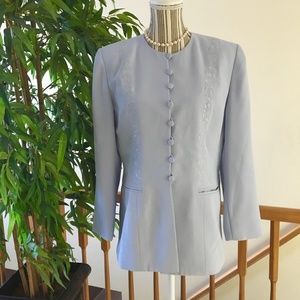 Le Suit Lavender Blazer Size 12P